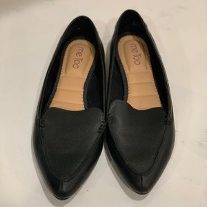 Black Leather Flats/Loafters